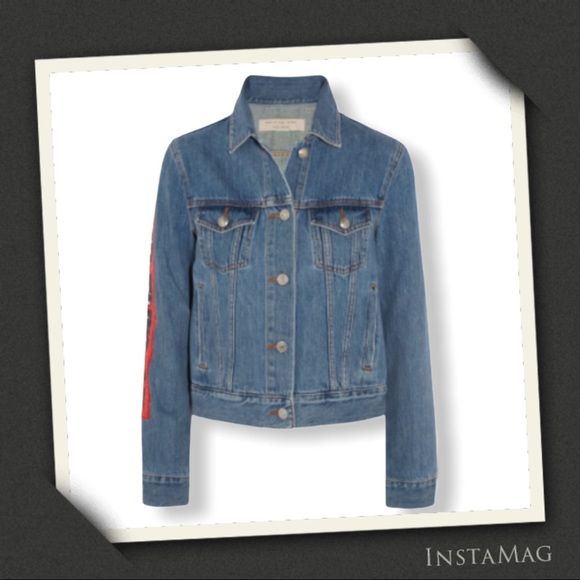 ⭐️HOST PICK⭐️ MARC BY MARC JACOBS Icon Printed Denim Jacket - Picture 2 of 13